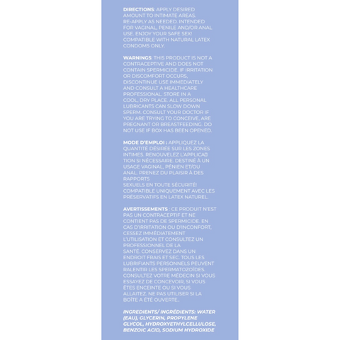 ARA Personals MAX Ingredients