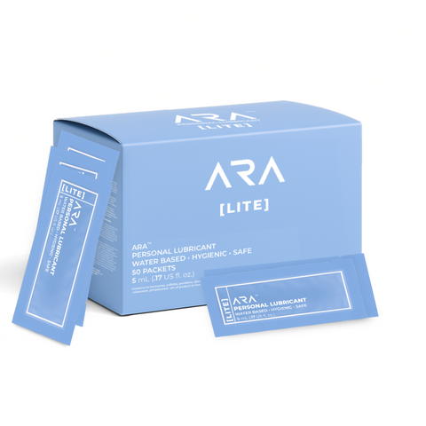 ARA Personal Lubricant - 50 Pack Box with Packets