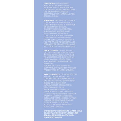 ARA Personals LITE Ingredients
