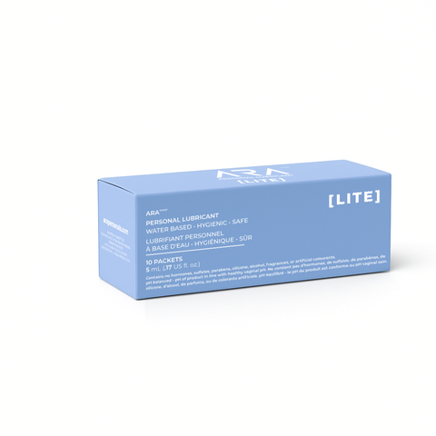 ARA Personal Lubricant - Box of 10 Packets